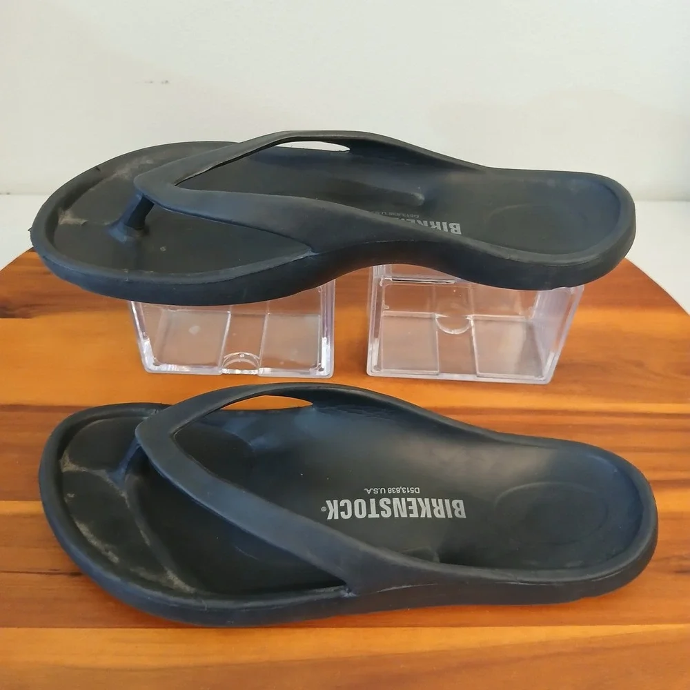 Birkenstock Honolulu EVA Flip Flop Mens 40 Black Lightweight Waterproof Sandal